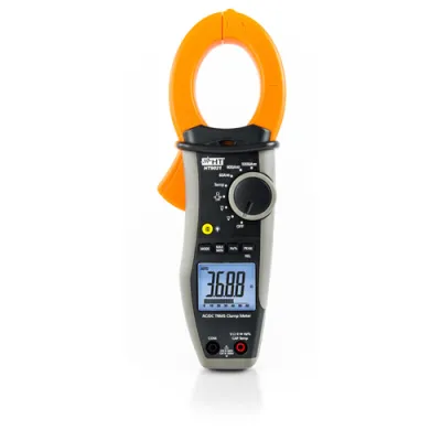 HT Instruments Stromzange HT9021 | 1000A AC/DC | TRMS | Multimeter | CAT IV 600V | Temperaturmessung | 45mm Zange