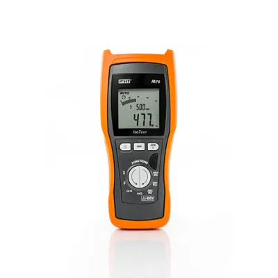 HT Instruments Isolationsmessgerät M70 | Digitales Multimeter 250V 500V 1000V | Isolationsprüfung | tragbar