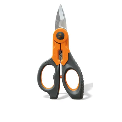 HT Instruments Kabelschere F40 | Crimp-Funktion 1–6 mm² | bis 70 mm² | mechanisch Einhand | für Cu/Al | 160 mm