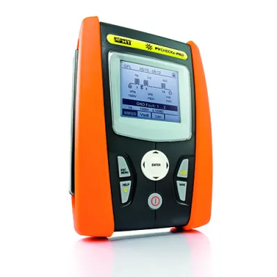 HT Instruments PV-CHECKs Pro 1011400 | Photovoltaik-Prüfgerät 1500V 40A | Isolationsmessung | Farb-Touchscreen
