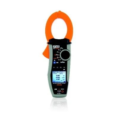 HT Instruments Stromzange HT9023 AC/DC 1000A | TRMS | Netzanalyse | Datenlogger | CAT IV 600V | digital | 45mm Öffnung