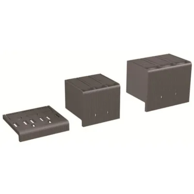 ABB Klemmenabdeckung HTC XT4 4P 1SDA066671R0001 | Terminal Covers High | 4-polig | Kunststoff | Zubehör für Tmax XT4