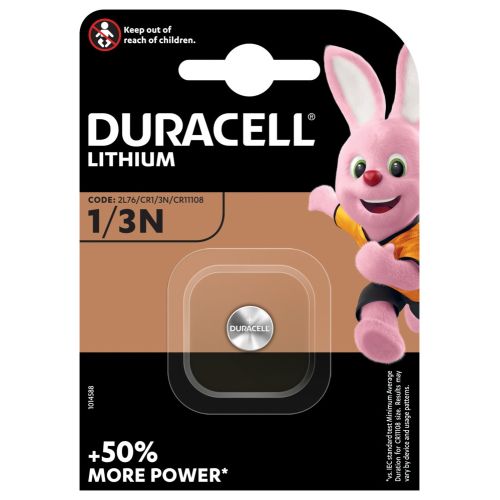 Bild: Hückmann Knopfzelle Lithium 3V CR1/3N Durace DCR1/3N (Bli.1)
