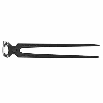 KNIPEX Hufbeschlagzange 55 00 300 | Spezialzange Hufschmied | 300 mm | gehärtete Schneiden | Schmiedestahl | schwarz