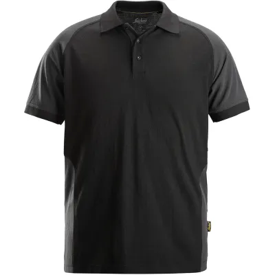 Hultafors 2-Farben Poloshirt L,schw-stahlg 27500458006