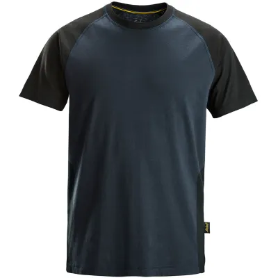 Hultafors 2-Farben T-Shirt L,navy-schw 25509504006