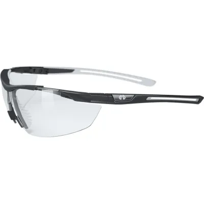 Hellberg Schutzbrille Argon ELC AF/AS 23531-001 | Sicherheitsbrille | kratzfest & beschlagfrei | verstellbar | klar