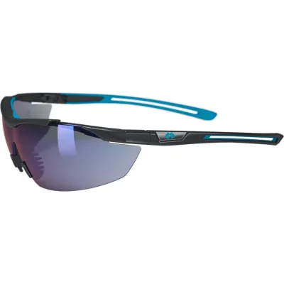 Hellberg Sicherheitsbrille 23232-001 Argon Smoke Blue AF/AS | kratzfest | Anti-Beschlag | verstellbar | blau