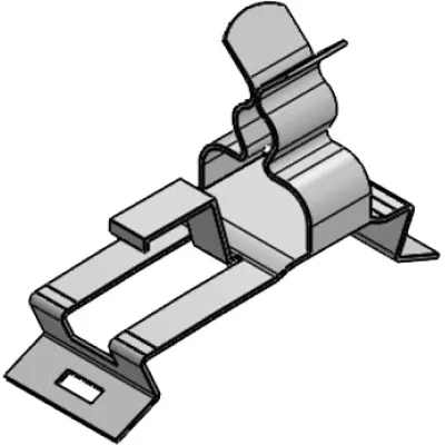 Icotek Schirmanschlussklemme SFZ-M/MSKL 3-12 | EMV Multi | Kabeldurchmesser 3–12 mm | Hutschiene TH35 | Federanschluss