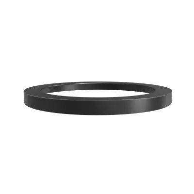 MEGATRON Dekoring MT76010 für Deckenleuchte PANO MT76112 | Aluminium | Ø 219 mm x 15 mm | Magnethalterung | schwarz