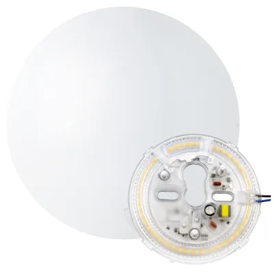MEGAMAN LED-Deckenleuchte RENZO XChange | 10-20W | 3000-6500K | Ø330mm | IP44 | weiß