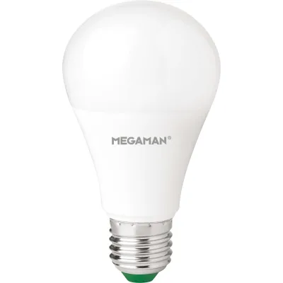 Megaman LED-Lampe MM21128 E27 11W 1055lm | dimmbar | warmweiß 2800K | ersetzt 75W | opal | weiß
