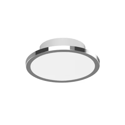 LIGHTME LED-Deckenleuchte LM85650 | 8W GX53 | 650lm | IP44 | 2700–4000K einstellbar | Chrom | Ø147mm