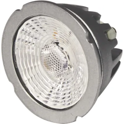 Megaman LED-Modul MM76742 | LED Puck Einbauleuchte | 6W 500lm dimmbar | 36° | Dim to warm | 3000K-1800K | 50mm weiß
