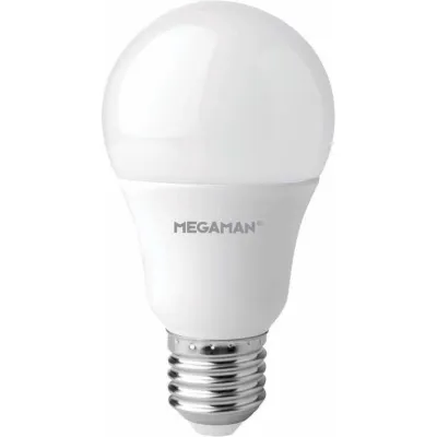 MEGAMAN LED Lampe E27 A60 MM21161 | 6,7W | 810lm | 4000K neutralweiß | opal | nicht dimmbar | 25000h | weiß