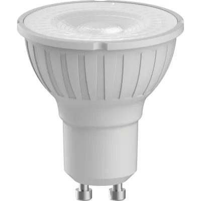 MEGAMAN LED-Reflektorlampe MM26572 GU10 PAR16 5W | 410lm | warmweiß 2800K | dimmbar | 36° Abstrahlwinkel | opal | weiß