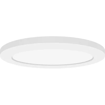 MEGATRON LED-Sanierungsleuchte MT76113 | Einbau- und Aufbauleuchte 24W | 3000-6500K CCT | 2100lm | Ø292mm | Weiß