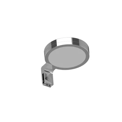 LIGHTME LED-Spiegelleuchte LM85632 | Badleuchte für Spiegel | 6W 500lm | 2700-4000K CCT | GX53 | IP44 | chrom