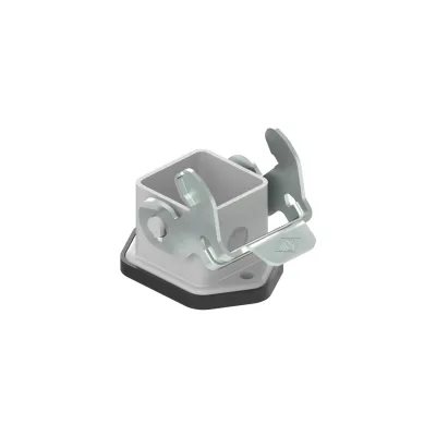 ILME Anbaugehäuse CKA 03 I | Gr. 21.21 | Zink | 1 Längsbügel Stahl | IP44 | 30x24 mm | grau