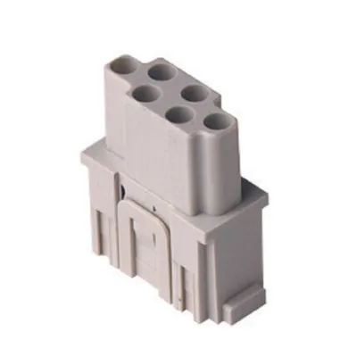 Gaestopas Buchseneinsatz CX 06 CF | 6-polig | Crimpanschluss | 16A | 500V | Kontakteinsatz ohne Kontakte | MIXO-Serie