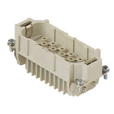 Gaestopas Stifteinsatz CDM 40 | 40-polig + PE | Crimpanschluss | 10A | 250V | Thermoplast | Größe 77.27 | ohne Kontakte