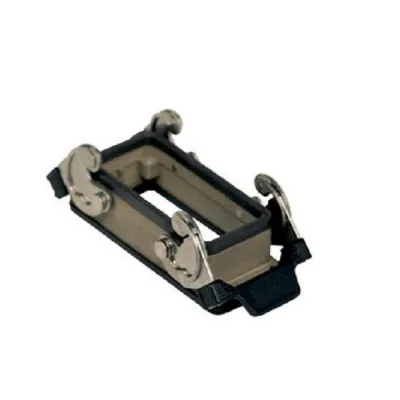 ILME Anbaugehäuse CHIS 16 | EMV Alu | Größe 77.27 | 2 Bügel | hohe Schirmdämpfung | leitfähige Dichtung