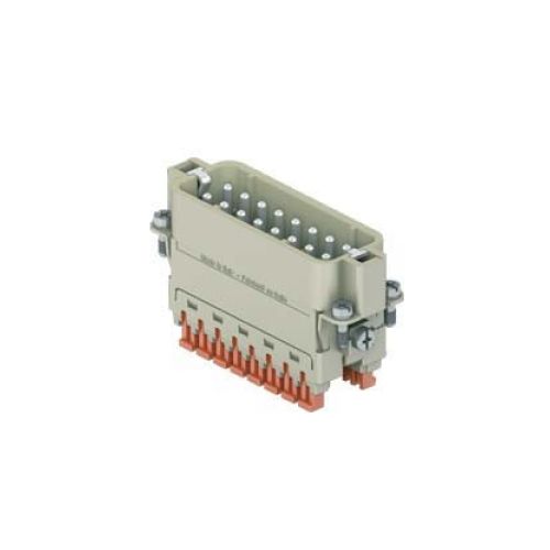 Bild: ILME Stifteinsatz 16P+PE, 16A, 250V CSAHM 16