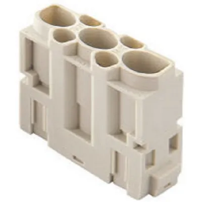 ILME Stifteinsatz CX 3/4 XDM | MIXO Modul | 3+4-polig | Crimpanschluss | 40A 830V | 1ME | Mehrfarbig