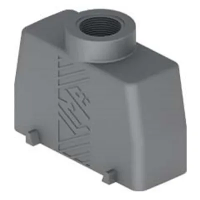 Gaestopas Tüllengehäuse TMAV 24.32 | Gr.104.27 | hoch | 4 Bolzen | 1xM32 gerade | Thermoplast | korrosionsfest