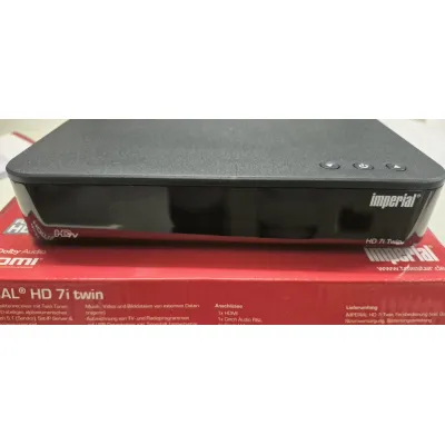 IMPERIAL HD 7i Twin sw Receiver DVB-S/S2 HDTV digital SAT-IP Client PVR, B-Ware!