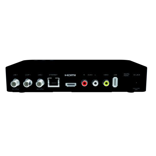 Bild: IMPERIAL HD 7i Twin sw Receiver DVB-S/S2 HDTV digital SAT-IP Client PVR