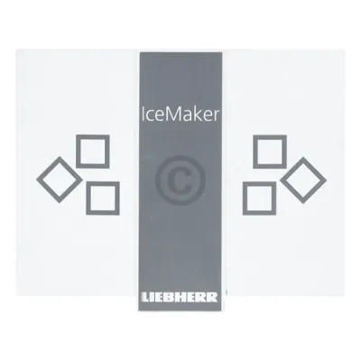 Infoblende für Eisbereiter Liebherr 7432402 für Kühlschrank