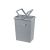 Bild: Inneneimer 226x156x295mm 8,5 Liter Hailo 1075959 hellgrau für Einbau-Abfallsamml