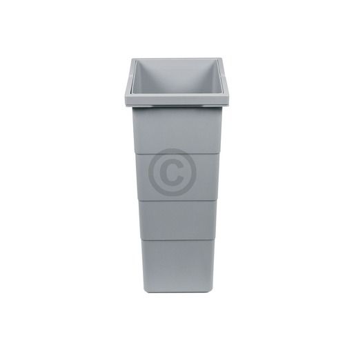 Bild: Inneneimer 226x156x350mm 10 Liter Hailo 1075969 hellgrau für Einbau-Abfallsammle