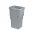 Bild: Inneneimer 258x198x413mm 13 Liter Hailo 1107229 hellgrau für Einbau-Abfallsammle