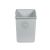 Bild: Inneneimer 316x226x286mm 18 Liter Hailo 1086249 hellgrau für Einbau-Abfallsammle