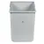 Bild: Inneneimer 316x226x286mm 18 Liter Hailo 1086249 hellgrau für Einbau-Abfallsammle