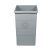 Bild: Inneneimer 350x226x350mm 24 Liter Hailo 1076129 hellgrau für Einbau-Abfallsammle