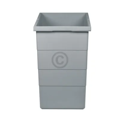 Inneneimer 350x226x350mm 24 Liter Hailo 1076129 hellgrau für Einbau-Abfallsammle