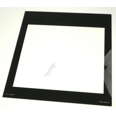 Innenscheibe für Ofen Vestel 47004024 50x60cm, schwarz
