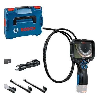 Bosch Inspektionskamera GIC 12V-5-27 C 0601241402 | Akku-Endoskop | Videoaufnahme | AutoUp Bildrotation | 1500mm
