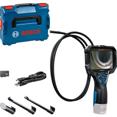 Bosch Inspektionskamera GIC 12V-5-27 C 0601241402 | Akku-Endoskop | Videoaufnahme | AutoUp Bildrotation | 1500mm