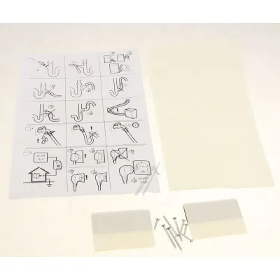 Installationskit für Geschirrspüler Whirlpool/Indesit C00536318 Montageset