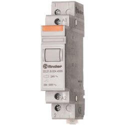 Installationsrelais 1TE mech REG 1S 12V/AC 20A