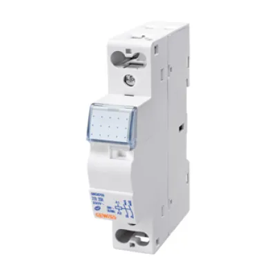 GEWISS Installationsschütz GWD6707 | 20A | 1 Öffner 1 Schließer | 230V AC | 1TE | IP20 | brummfrei | DIN-Schiene