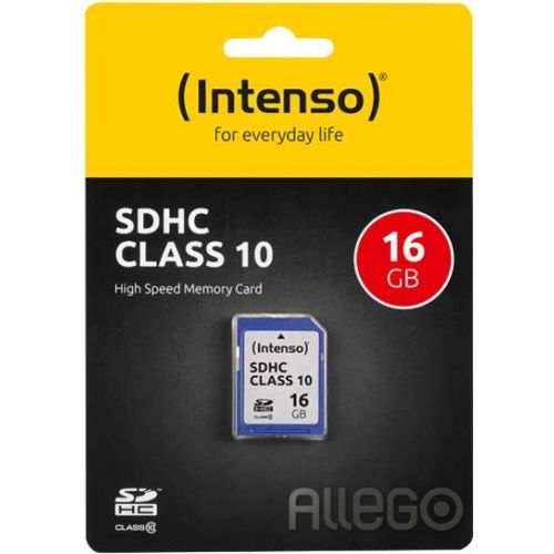 Bild: Intenso SDHC Card 16GB