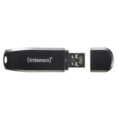 Intenso USB-Stick 3533470 Speed Line 16GB | USB 3.2 Gen 1 Typ A | bis 70MB/s Lesen | Schwarz