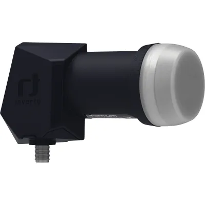 Inverto Single LNB IDLP-SNL413-PREMU-OPN | 40mm Feed | 0,2 dB Rauschmaß | LTE-Filter | Full HD & 4K | Premium