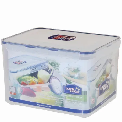 Lock & Lock Vorratsdose HPL838 9L rechteckig | luft- und wasserdicht | mikrowellen- & gefriergeeignet | transparent