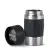 Bild: Emsa Thermobecher Travel Mug Compact N21601 | 300 ml Edelstahl | auslaufsicher | 360°-Trinköffnung | schwarz